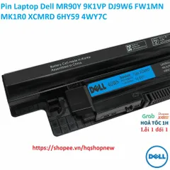 Pin Laptop Dell MR90Y 9K1VP DJ9W6 FW1MN MK1R0 XCMRD 6HY59 4WY7C PHỤ KIỆN LAPTOP