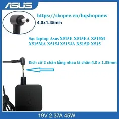 Sạc laptop Asus X515E X515EA X515M X515MA X515J X515JA X515D X515 PHỤ KIỆN LAPTOP