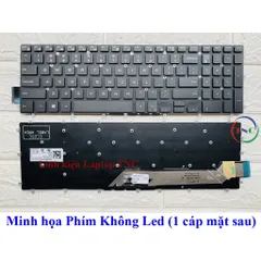 Bàn phím Laptop Dell Vostro 5568 3580 7570 7580 Model P65F Zin có Led / Không Led - phím trong máy PHỤ KIỆN LAPTOP