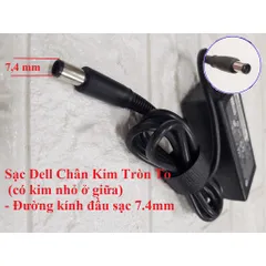 🔝 Sạc Laptop Dell Chân Kim To 19.5V 4.62A - Kèm Dây Nguồn