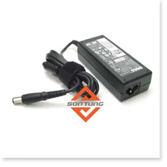 🔜 Sạc laptop dell 19.5v 3.34a/4.62a chân tròn to có kim ở giữa - tặng kèm dây nguồn xịn