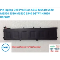 Pin laptop Dell Precision 5510 M5510 5520 M5520 5530 M5530 5540 6GTPY H5H20 RRCGW PHỤ KIỆN LAPTOP
