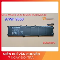 Pin laptop Dell Precision 5510 M5510 5520 M5520 5530 M5530 5540 6GTPY H5H20 RRCGW PHỤ KIỆN LAPTOP