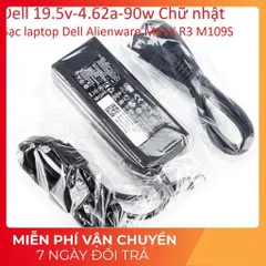 [Sạc zin] Sạc laptop Dell Alienware M11X R3 M109S 19.5V - 3.34A - 4.62A - 65W - 90W Chân kim to 7.4 x 5.0 mm PHỤ KIỆN LA
