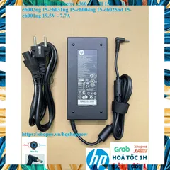 Sạc Laptop HP Spectre x360 15-CH 15-CH013TX 15-ch002ng 15-ch031ng 15-ch004ng 15-ch025nd 15-ch001ng 19.5V - 7.7A PHỤ KIỆN