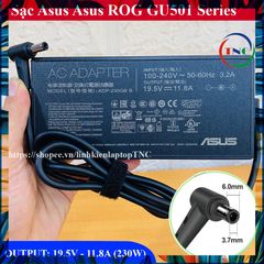 Sạc Laptop Asus ROG 230W - Thay thế cho GU501, GL531, GL731, GU532 - Đầu sạc tròn 6.0mm, Bảo hành 6 tháng, Linh kiện chất lượng cao