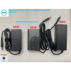 [Sạc zin] Sạc laptop Dell Inspiron 3443, 14 3443,14 3000 3443,14-3443 có đèn báo PHỤ KIỆN LAPTOP