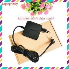 🔝 Sạc laptop Asus vuông Zin 19v-3.42a/2.37a cao cấp chính hãng, adapter asus chân to/nhỏ hàng nhập khẩu
