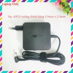 🔝 Sạc laptop Asus vuông Zin 19v-3.42a/2.37a cao cấp chính hãng, adapter asus chân to/nhỏ hàng nhập khẩu