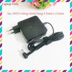 🔝 Sạc laptop Asus vuông Zin 19v-3.42a/2.37a cao cấp chính hãng, adapter asus chân to/nhỏ hàng nhập khẩu