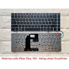 Phím Laptop HP Elitebook 8460 8460p 8460w 8470p 6470p không nút, khung màu ĐEN - BẠC nhập khẩu PHỤ KIỆN LAPTOP