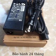 🔝 Sạc Laptop Hp 19V-4.74A 90W Đầu Kim Hp Dv4 Dv5 Dv6 2510p 2710p 6510 6530 6710 6910 8460 8560p 8570p 8470 8510 8710 Cq