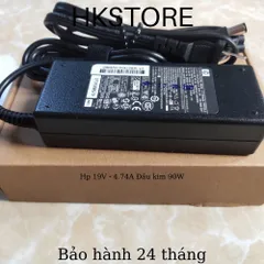 🔝 Sạc Laptop Hp 19V-4.74A 90W Đầu Kim Hp Dv4 Dv5 Dv6 2510p 2710p 6510 6530 6710 6910 8460 8560p 8570p 8470 8510 8710 Cq