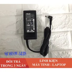 🔝 Sạc Laptop Asus 19V - 3.42A - 65W Tặng kèm dây nguồn (ADAPTER ASUS 19V-3.42A)