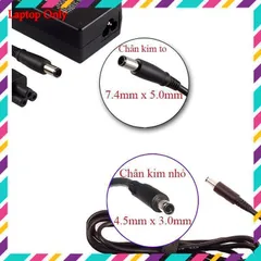 🔝 Sạc Laptop Dell chân kim to/chân kim nhỏ Chính hãng (Zin) 19.5v-4.62a-90w/ 19.5v-3.34a-65w adapter dell