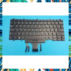 Bàn Phím Laptop Dell Latitude E7450 E5450 E5470 E549 E7450 E7470 E7480 E7490 loại có nút chuột trái phải và nền LED PHỤ