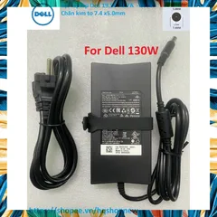 [Sạc zin] Sạc laptop Dell 19.5V - 6.7A  - 130W Chân kim to 7.4 x5.0mm PHỤ KIỆN LAPTOP