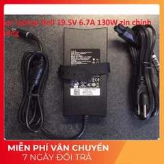 [Sạc zin] Sạc laptop Dell 19.5V - 6.7A  - 130W Chân kim to 7.4 x5.0mm PHỤ KIỆN LAPTOP