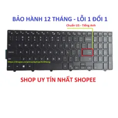 Bàn phím laptop Dell Inspiron 3565 3567 3568 3573 3576 5542 hàng mới - bảo hành đổi mới uy tín PHỤ KIỆN LAPTOP