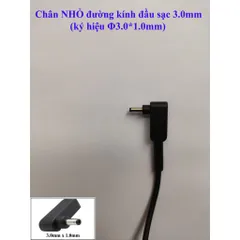 🔝 Sạc Laptop Acer Swift 19V  2.37A (45w) chân nhỏ đường kính đầu sạc 3mm