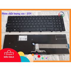 Phím Laptop Dell ZIN Cao Cấp cho Inspiron 15-3000, Vostro 15-3000 - Đen, Ngôn Ngữ Tiếng Anh (US), Bảo Hành 9 Tháng