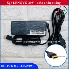 Sạc Laptop Lenovo USB 20V-4.5A - Thay thế cho Yoga Z40 Z50 Z50-70, Bảo hành 12 tháng, hàng mới chất lượng cao