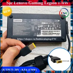Sạc Lenovo ThinkPad 20V - 8.5A - 170W chân USB W540 W541 P50 P70 T440P T540P Gaming Legion Y720 PHỤ KIỆN LAPTOP