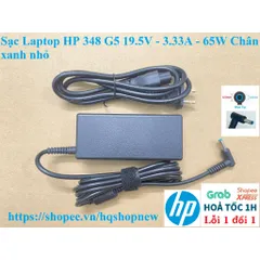 [Sạc zin] Sạc Laptop HP 348 G5 19.5V - 3.33A - 65W Chân xanh nhỏ PHỤ KIỆN LAPTOP