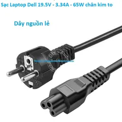 [Sạc zin] Sạc Laptop Dell 19.5V - 3.34A - 65W chân kim to 7.4 x 5.0 mm PHỤ KIỆN LAPTOP