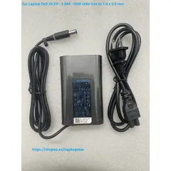 [Sạc zin] Sạc Laptop Dell 19.5V - 3.34A - 65W chân kim to 7.4 x 5.0 mm PHỤ KIỆN LAPTOP