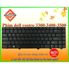Bàn Phím Laptop Dell Vostro 3300 3400 3500 - Bảo Hành 9 Tháng, Thay Thế Dễ Dàng, Độ Nhạy Cao, Chống Liệt Phím