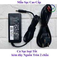 [Chân Nhỏ] Sạc Laptop Dell 19.5V  3.34A chân kim nhỏ ZIN Adapter Dell 3567 3568 5568 3558 3458 3559 5558 5559 PHỤ KIỆN L