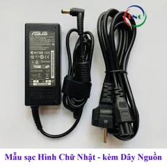 [Chân To] SẠC LAPTOP ASUS 19V 2.37A 45W / 3.42A 65W VUÔNG ZIN kích thước chân thường to 5.5mm*2.5mm [Bảo hành 12 tháng]