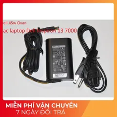 [Sạc zin] Sạc laptop Dell Inspiron 13 7000 19.5V - 2.31A - 3.34A - 45W - 65W Chân kim nhỏ 4.5 x 3.0 mm PHỤ KIỆN LAPTOP