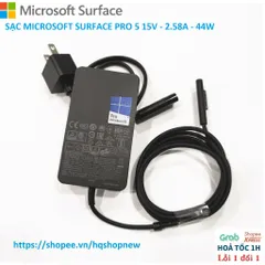 [Sạc zin] SẠC MICROSOFT SURFACE PRO 5 6 7 15V - 2.58A - 44W PHỤ KIỆN LAPTOP