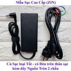 Sạc Laptop Acer Cao Cấp 19V 4.74A 90W - Adapter ZIN Chính Hãng, Đèn Báo Nguồn, Bảo Hành 12 Tháng