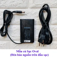 🔝 Sạc Laptop Dell Oval 19.5V 3.34A 65W chân tròn TO 7.4*5.0mm Dell Latitude E7250 E7450 E5250 3340 E5450 E5470 E5490