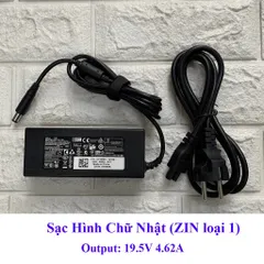 🔝 Sạc Laptop Dell Oval 19.5V 3.34A 65W chân tròn TO 7.4*5.0mm Dell Latitude E7250 E7450 E5250 3340 E5450 E5470 E5490