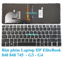 Bàn phím Laptop HP EliteBook 840 848 745  - G3 - G4 PHỤ KIỆN LAPTOP