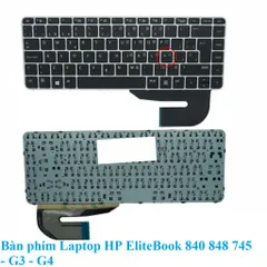 Bàn phím Laptop HP EliteBook 840 848 745  - G3 - G4 PHỤ KIỆN LAPTOP