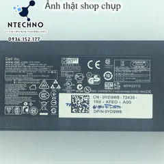🔝 Sạc Laptop Dell 19.5V - 4.62A 90W [Zin] Chân to/Chân nhỏ Tặng kèm dây nguồn Bảo hành 12 Tháng (Sạc Zin/TC)