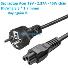 [Sạc zin] Sạc laptop Acer 19V - 2.37A - 45W chân thường 5.5 * 1.7 mmm PHỤ KIỆN LAPTOP