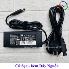 [Sạc ZIN] Sạc Laptop Dell 19.5V 4.62A Chân tròn TO đường kính đầu sạc 7.4mm (ký hiệu Φ7.4 *5.0mm) - có kim nhỏ ở giữa PH