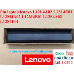 Pin Laptop Lenovo 4 Cell Chính Hãng L12L4A02 L12L4E01 L12M4A02 L12M4E01 L12S4A02 L12S4E01 - Bảo Hành 100% Chất Lượng Mới