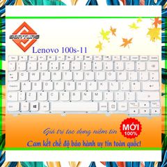 Bàn Phím Laptop Lenovo Ideapad 100S-11 Màu Trắng - Phụ Kiện Chính Hãng, Độ Nhạy Cao, Bảo Hành 9 Tháng