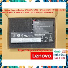 Pin Laptop Lenovo Legion Y7000P/Y530/Y740-15ICH - Pin Li-ion Đen 100% Chính Hãng, Bảo Hành 6 Tháng, Tương Thích Với Nhiều Dòng Máy