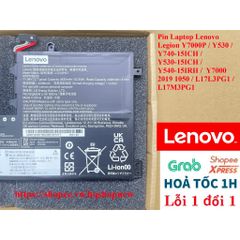 Pin Laptop Lenovo Legion Y7000P/Y530/Y740-15ICH - Pin Li-ion Đen 100% Chính Hãng, Bảo Hành 6 Tháng, Tương Thích Với Nhiều Dòng Máy