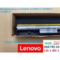 Pin Laptop Lenovo 4 Cell L12S4E01 121500171 121500172 121500173 - Hàng Mới Chính Hãng Bảo Hành Đổi Mới 100%