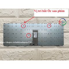 Phím Laptop Lenovo G480 G400 G480A G485 G485A G405 - Linh Kiện Thay Thế, Nguyên Bản, Bảo Hành 9 Tháng, Màu Đen Tiếng Anh (US)
