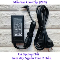 🔝 Sạc Laptop Asus 19V  3.42A  65W (ADAPTER ASUS 19V-3.42A) HÀNG OEM - ZIN CHẤT LƯỢNG CAO - NHẬP KHẨU